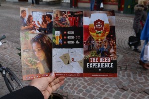 folheto Bruges Beer Experience