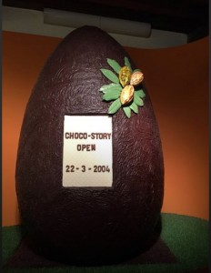 marco da inauguração Choco Story