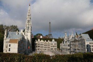 Miniatura Grand Place de Bruxelas